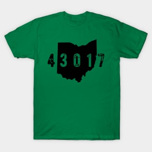 43017 zip code Dublin Ohio T-Shirt